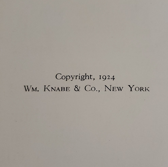 Eminent Musicians, 1924 Advertisement Booklet From Wm. Knabe & Co. - Picture 7 of 12